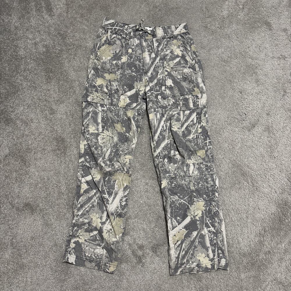 Abercrombie Kids Size 15/16 Regular Baggy Camo Cargo Pants